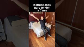 Instrucciones Para Tender la Cama 🛌 gastiobeide youtubeshorts shorts [upl. by Calisa]