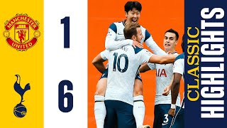 Spurs score SIX at Old Trafford  Man United 16 Tottenham Hotspur  CLASSIC HIGHLIGHTS [upl. by Twum635]