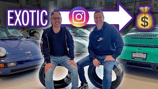 quotBuilding An Exotic Car Business Using Instagramquot  Creator Interview with Ryan Friedman Motorcars [upl. by Novj384]