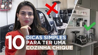 10 Melhores Dicas Para Ter Uma Cozinha Chique Sem Gastar Mais Por Isso • Larissa Reis Arquitetura [upl. by Bencion]