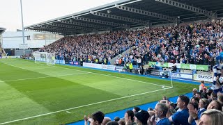 Chesterfield Fans vs Swindon Town FC  FIRST GAME BACK IN THE EFL 09082024 [upl. by Hsekin]