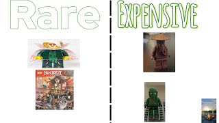 12 Rareexpensive Lego ninjago minifigures [upl. by Lozano961]