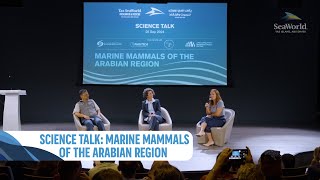 Marine Mammals of the Arabian Region Science Talk I Yas SeaWorld Research and Rescue Center [upl. by Enaitsirk612]