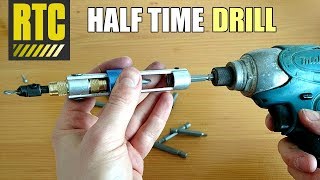 Half Time Drill and Screwdriver Bits Set for Electrical Drilling Tools [upl. by Trebla956]