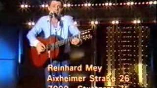 Reinhard Mey in der ZDFHitparade 1980 [upl. by Yrekcaz]