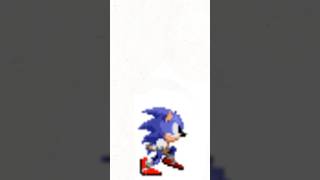 Our first sprite animation sonic sonicthehedgehog sega [upl. by Auot]