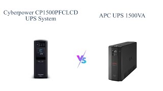 CyberPower CP1500PFCLCD vs APC BX1500M UPS Comparison 📦💻 [upl. by Tomas]