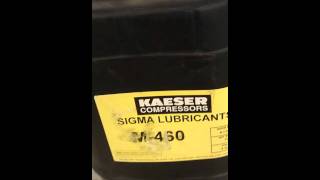 Kaeser Rotary Screw Air Compressor 1 [upl. by Brandwein67]