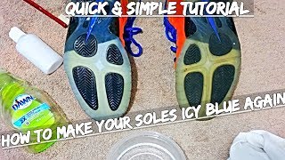 PROVEN Tutorial  How To Make Your Soles Icy Blue Again QUICK amp SIMPLE [upl. by Teews]