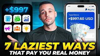 7 Laziest Ways to Make Money Online for Beginners 2025 997day [upl. by Adnoloy874]