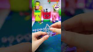 تاج الأميرات 💝✨👑اختراع shorts diy recycling craft art ideas fyp [upl. by Yelda]