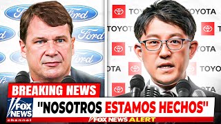 2 MINUTOS ANTES ¡Cerrarán Todos Los Concesionarios Toyota y Ford [upl. by Eetnwahs809]