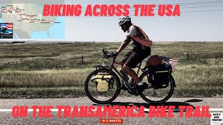 The TransAmerica Bike Trail in 12 Minutes BIKING ACROSS THE USA [upl. by Anirtruc]