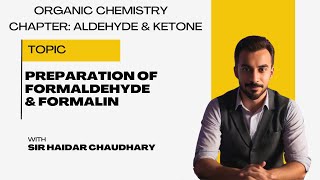 Preparation of Formaldehyde amp Formalin Laboratory Preparation  industrial preparation [upl. by Nahij301]