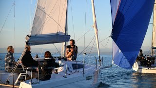 Beneteau First 27 in cruising mode  Test for Yacht magazine Day 2 [upl. by Llerehc]