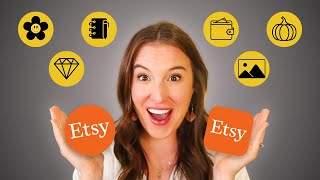 These 6 products will EXPLODE your Etsy sales 💥  Top products to sell on Etsy [upl. by Irme]