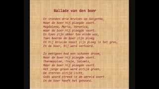 JWF Werumeus Buning 18911958  Gedicht Ballade van de boer [upl. by Balmuth807]