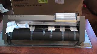 Graphtec CE600060 Plus Unboxing Vinyl Cutter [upl. by Lerrad217]