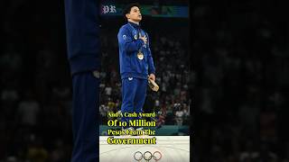 Philippines gymnast Carlos Yulo won gold medal in the Paris Olympics 2024 [upl. by Herod]