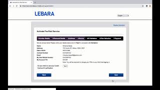 How to Activate your Lebara AU Prepaid Sim Card [upl. by Hannis511]