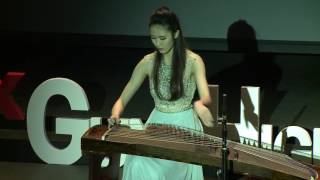 Chinese Zither Performance  Lily Liu  TEDxGunnHighSchool [upl. by Esinrahc346]