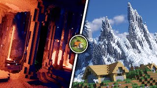 Minecraft 118 Caves amp Cliffs Shaders Cinematic  4K [upl. by Rochella29]