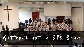 Projektchor unter der Leitung von Oleg Gerhard Gottesdienst in EFK Bonn Livemitschnitt [upl. by Oiramaj925]