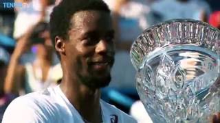 Monfils Karlovic Final Highlights Washington 2016 [upl. by Wilfreda]