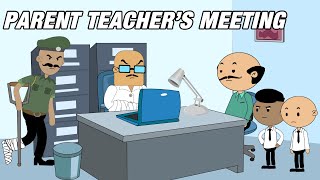 Parent Teachers Meeting  Pete and Putt series  Bangla Cartoon 2020 OCCHAV [upl. by Aushoj168]