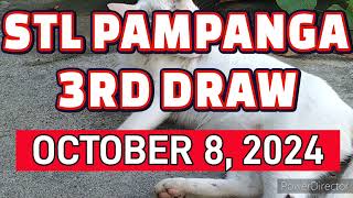 STL PAMPANGA RESULT TODAY 3RD DRAW OCTOBER 8 2024 8PM  TUESDAY [upl. by Aneen239]