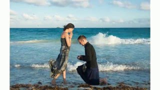 A Surprise Beach Proposal in Playa del Carmen [upl. by Mcclenon]