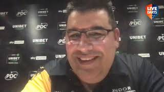 Jose De Sousa on Premier League ninedarter quotIts positive but I have to work on the miscountsquot [upl. by Meg]