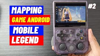 Cara Mapping Gamepad Anbernic RG 353V untuk Main Game Android Mobile Legend [upl. by Yhtak786]