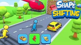 SHAPE SHIFTING🚗💨🛴All Levels Gameplay [upl. by Lamphere]