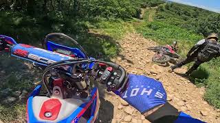 ENDURO ENTRE POTE BETA 125 4T Drôme 7 [upl. by Dimond88]