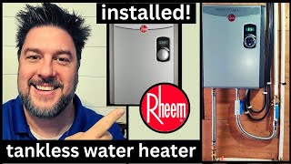 How to Fix Rheem Tankless Water Heater Not Getting Hot Enough [upl. by Nova]