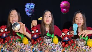 Sweet Candy Snacks part 114sweets mukbang candied [upl. by Shargel]