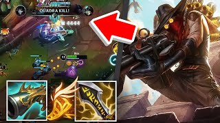 NEW JHIN BUILD  RUNES IN PATCH 43 Wild Rift Jhin Gameplay [upl. by Oirasor849]