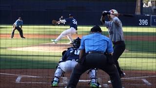 JT Ginn Brandon High School RHP Perfect Game AllAmerican Classic [upl. by Nyltac101]