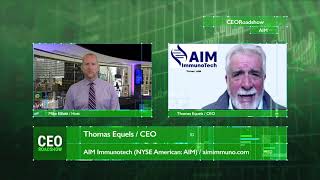 CEORoadshow Interview Thomas Equels CEO of AIM Immunotech NYSE AmericanAIM [upl. by Veriee698]