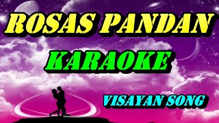 ROSAS PANDAN   KARAOKE  Visayan Song [upl. by Iviv]