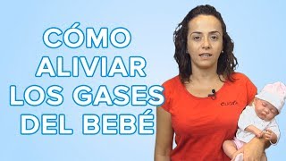 3 posturas para sacar los gases al bebé  Ayudar al bebé a expulsar el aire [upl. by Iclek144]