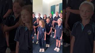 McAuley Community School Choir  BlackfellaWhitefella [upl. by Aissert957]