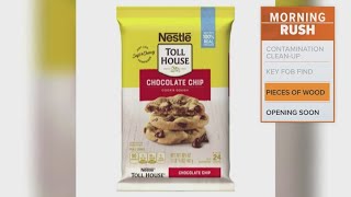 Nestlé Toll House cookie dough recalled because it may contain wood chips [upl. by Neelon]