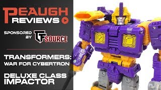 Video Review Transformers War for Cybertron SIEGE  Deluxe IMPACTOR [upl. by Breeze]