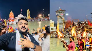 Haridwar Famous Ganga Aarti  Famous Chotiwala restaurant  stay food amp more [upl. by Dorcea]