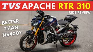 2024 TVS Apache RTR 310  Ride Performance Pros and Cons  Should you consider this apachertr310 [upl. by Ahtnams]