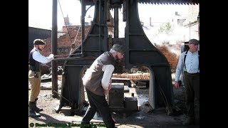 Anchor Forge Steam Hammer at the Black Country Living Museum [upl. by Farris]