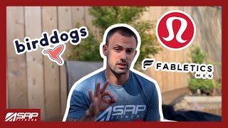 Mens Workout Shorts Review  Lululemon Birddogs Fabletics [upl. by Nuawaj185]