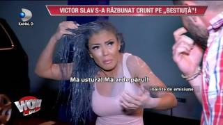 WOWBIZ 18072017  Victor Slav sa razbunat pe Andreea Mantea ma arde parulquot [upl. by Hurleigh690]